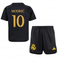 Camiseta Real Madrid Luka Modric #10 Tercera Equipación para niños 2023-24 manga corta (+ pantalones cortos)